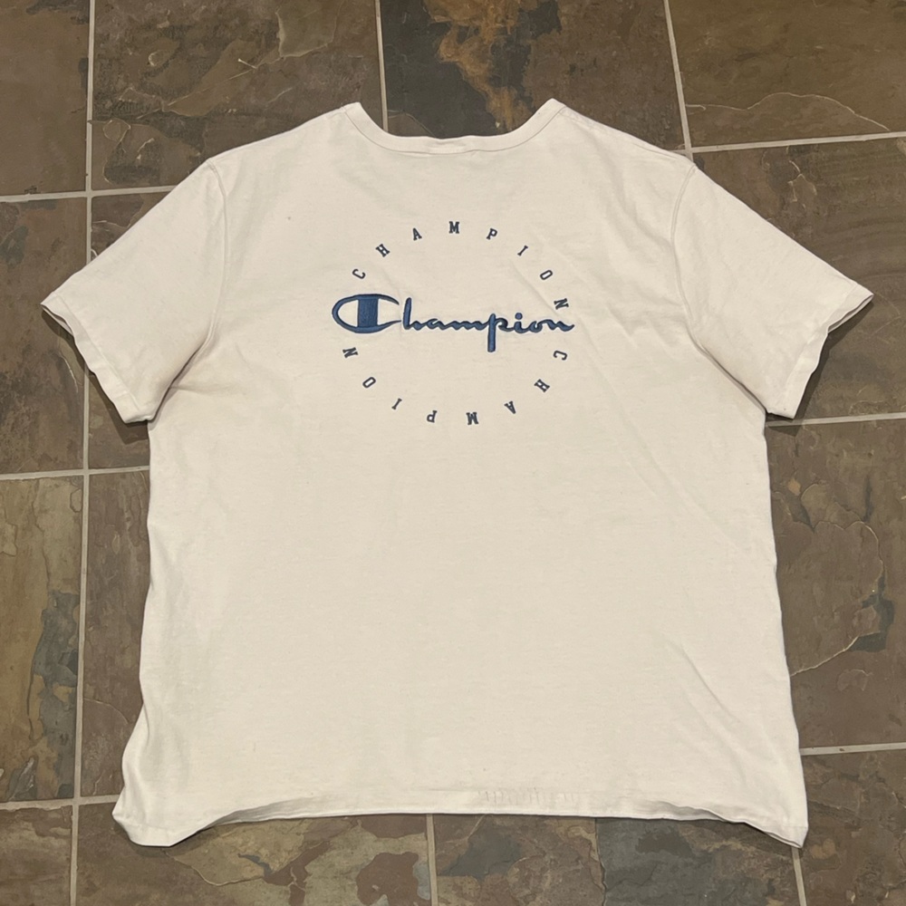 Vintage Champion Embroidered T-Shirt